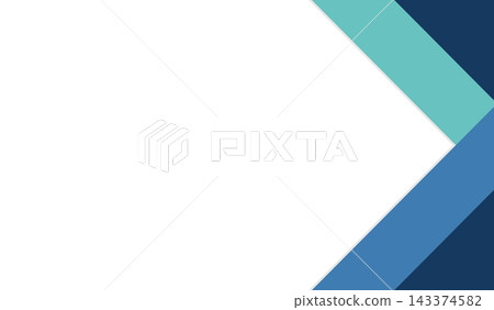 Blue Geometric Abstract Background with White Space and Modern Shapes Blue Geometric Abstract Background with White Space and Modern Shapes 143374582