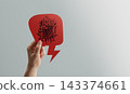 Speak speech talk expression with anger, conflict, frustration, and intense communication. 143374661