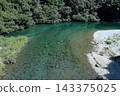 Doi River, a tributary of the Niyodo River, Niyodo Town, Kochi Prefecture 143375025
