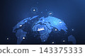 Communication and Global high speed wireless internet wifi connection. 143375333