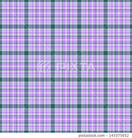 Plaid pattern for casual clothing and home decor. Coordinated tartan layouts ensure consistent summer-themed design. Vector paths stay precise. 143375652