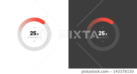 Control knob used for regulating. UI and UX Kit. Control knob used for regulating. UI and UX Kit. 143376150