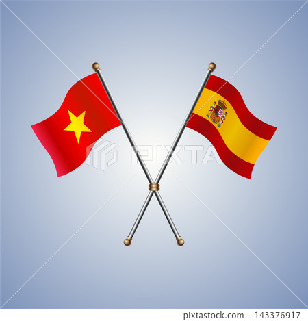 Vietnam and Spain flag relations Vietnam and Spain flag relations 143376917