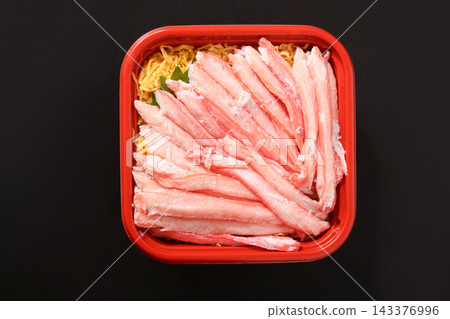Red snow crab rice bowl Red snow crab rice bowl 143376996