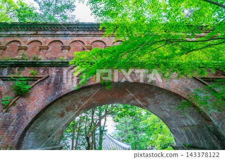 京都市南禪寺院內琵琶湖運河支線磚砌渡槽 京都市南禪寺院內琵琶湖運河支線磚砌渡槽 143378122
