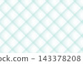 Mint Green Abstract Diamond Quilted Pattern Background 143378208