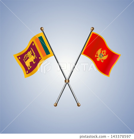 Sri Lanka and Montenegro flag relations 143378597