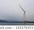 富山縣入禪町離岸風力發電，留有文字空間 143379353