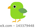 Simple bird illustration 143379448
