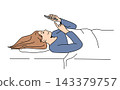 Addiction to internet and chatting concept. 143379757