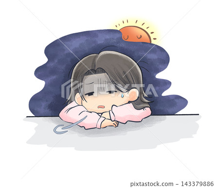 一名女性因日照不足導致維生素 D 合成受阻,因而患上季節性情感障礙 (SAD)。 一名女性因日照不足導致維生素 D 合成受阻,因而患上季節性情感障礙 (SAD)。 143379886