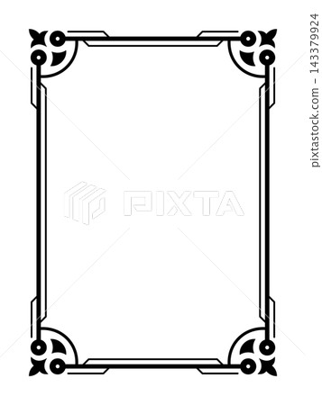 Decorative frame. Vintage calligraphic antique border. Ornate calligraph rectangle frame, wedding elegant ornamental border and filigree floral ornament for framed certificate template Decorative frame. Vintage calligraphic antique border. Ornate calligraph rectangle frame, wedding elegant ornamental border and filigree floral ornament for framed certificate template 143379924