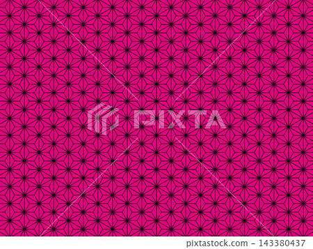 Pink and black hemp leaf background Pink and black hemp leaf background 143380437
