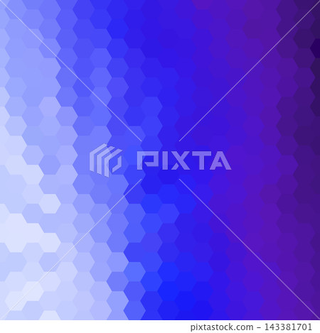 Abstract geometric background of hexagons with a gradient from light blue to dark purple color. EPS 10 Abstract geometric background of hexagons with a gradient from light blue to dark purple color. EPS 10 143381701