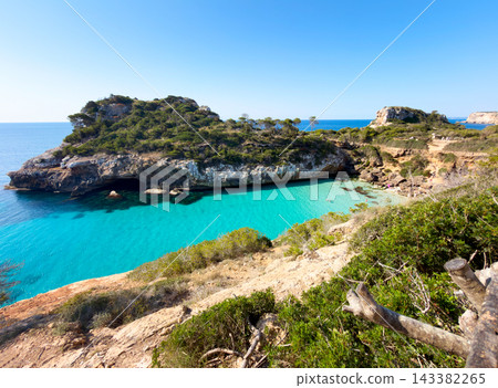 Beach of Calo des Moro, Mallorca 143382265