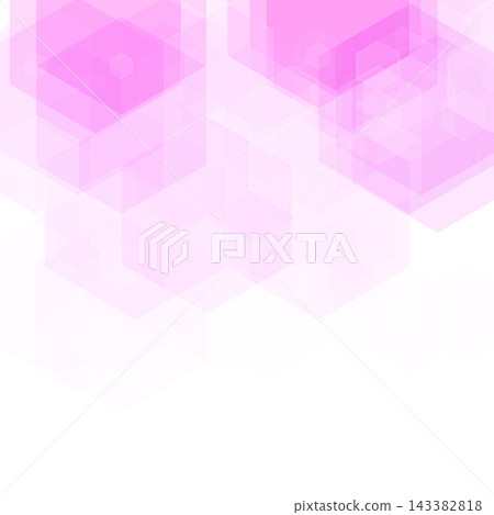 Abstract light geometric background with translucent pink hexagons on a white background. EPS 10 Abstract light geometric background with translucent pink hexagons on a white background. EPS 10 143382818