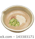 Illustration of cold soup 143383171