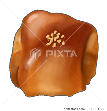 Illustration of meat-wrapped rice balls Illustration of meat-wrapped rice balls 143383172