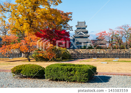 松本城(秋天) 松本城(秋天) 143383559