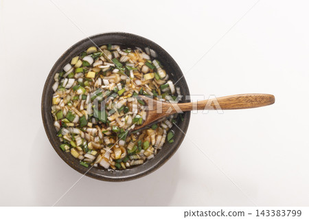 韭菜和青蔥醬 韭菜和青蔥醬 143383799