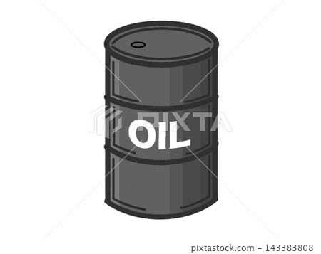 An illustration (icon) of a drum of oil. 143383808