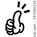 Good, Nice, Good mark, Understood, OK 143384334
