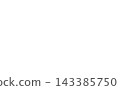 A monochrome geometric graphic background with white, straight lines radiating outwards. 143385750
