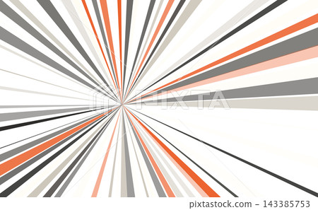 A geometric graphic design featuring expansive white and orange radial lines. A geometric graphic design featuring expansive white and orange radial lines. 143385753