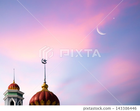 Masjid dome islam moon star night isra miraj namaz sunset background mubaruk greeting islam ramadan element masjid aqsa hajj kaaba umrah eid arabian religion islamic arab muslim greeting miraj kaaba. 143386446