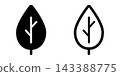 向量葉子圖示集 143388775