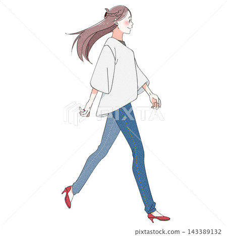 走路的女人 走路的女人 143389132