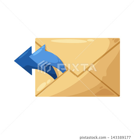 Illustration of Reply All Illustration of Reply All 143389177