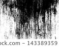 Grunge Black and White Distress. Halftone line Grunge Texture. 143389359