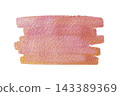 Textured Abstract red pink paint brush for background. 143389369