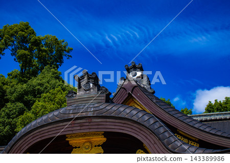 Imamiya Shrine Main Shrine, Shrine for the Protection of the Plague Gods: Good health and longevity, good fortune in relationships (marrying into wealth), recovery from illness, improvement in skills and arts. 143389986