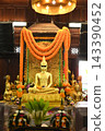 The Buddha image in the *ubosot* (ordination hall) at Wat Krok Krak known as "Luang Pho Pu" wears dark sunglasses, making it unlike any other Buddha image in Thailand. 143390452