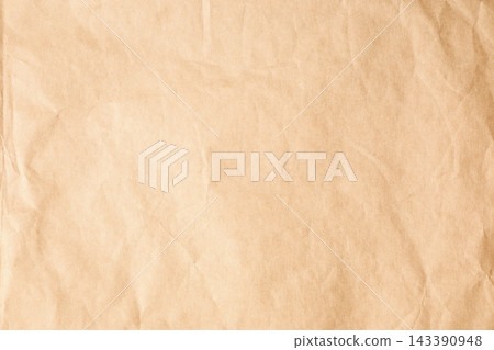 crumpled craft brown paper texture crumpled craft brown paper texture 143390948
