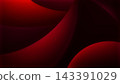 Abstract deep red and black dark background with sleek smooth sweeping curved layers, modern minimalist design presentation wallpapers and digital luxury banners with light and shadow 143391029