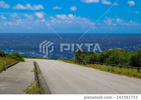 Yonaguni Island Coastal road (near Minami Ranch) Yonaguni Island Coastal road (near Minami Ranch) 143391733
