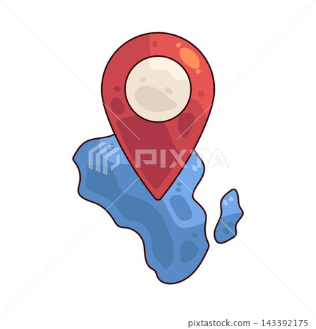 Illustration of Geolocation Illustration of Geolocation 143392175