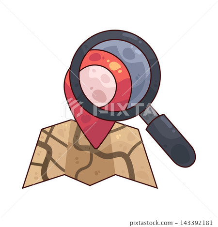 Illustration of Search Location Illustration of Search Location 143392181