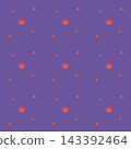 Maple leaf pattern background wallpaper 143392464