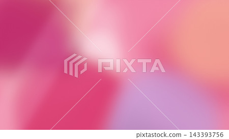 Flowing Gradient Pink October Breast Cancer Awareness 143393756