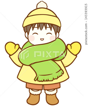 寒冷天氣裡的男孩(雙手) 寒冷天氣裡的男孩(雙手) 143393915