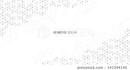Abstract vector background with a geometric pattern of triangle shapes. Graphic design element Abstract vector background with a geometric pattern of triangle shapes. Graphic design element 143394148