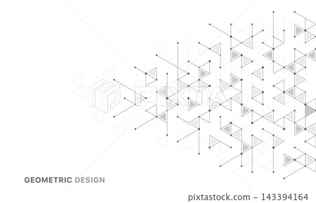 Abstract vector background with a geometric pattern of triangle shapes. Graphic design element Abstract vector background with a geometric pattern of triangle shapes. Graphic design element 143394164