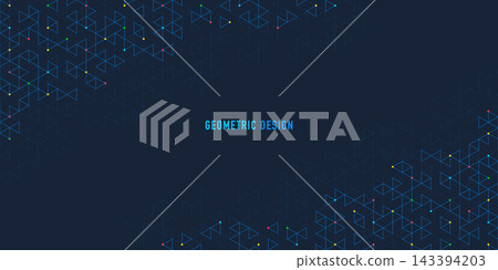 Abstract vector background with a geometric pattern of triangle shapes. Graphic design element Abstract vector background with a geometric pattern of triangle shapes. Graphic design element 143394203