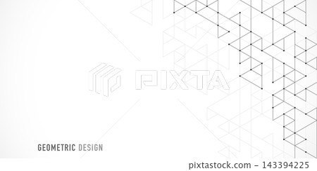 Abstract vector background with a geometric pattern of triangle shapes. Graphic design element Abstract vector background with a geometric pattern of triangle shapes. Graphic design element 143394225
