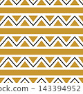 Seamless pattern of ethnic graphic geometric 143394952
