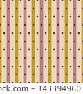 Seamless pattern with stripe and circle 143394960